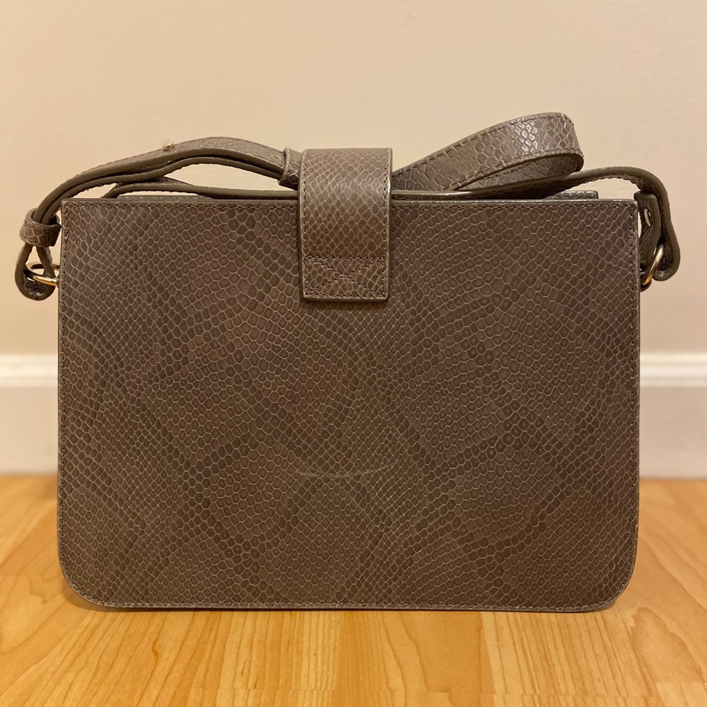 A.P.C Grey Albane Bag